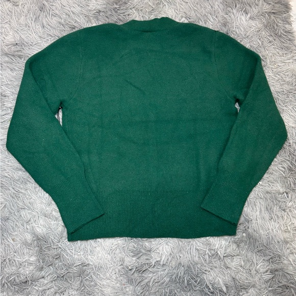 Wicked Cardigan with Gold Embroidery and Buttons - Green Size Extra Large NWT - Picture 9 of 9